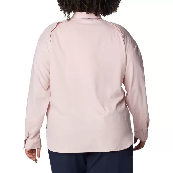 imageColumbia Womens Plus Size Silver Ridge Utility Long Sleeve ShirtDusty Pink