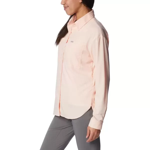 imageColumbia Womens Plus Size Silver Ridge Utility Long Sleeve ShirtPeach Blossom