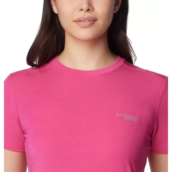 imageColumbia Womens Standard Endless Trail Running Tech TeeUltra Pink