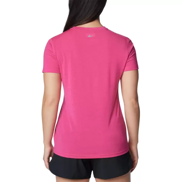 imageColumbia Womens Standard Endless Trail Running Tech TeeUltra Pink