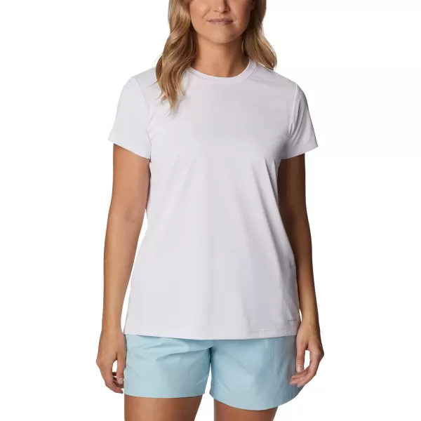 imageColumbia Womens Standard Hike Graphic Short Sleeve TeeWhiteVertical Outline Csc Graphic