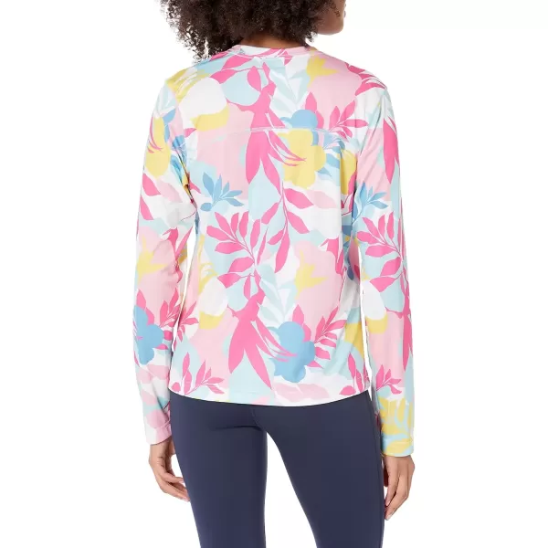 imageColumbia Womens Standard Summerdry Long Sleeve Printed TeeWhiteFloriated