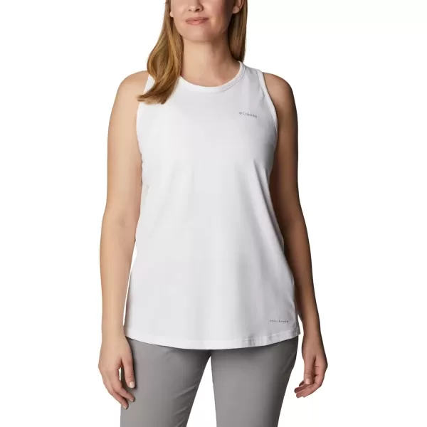 imageColumbia Womens Standard Sun Trek Racerback TankWhite