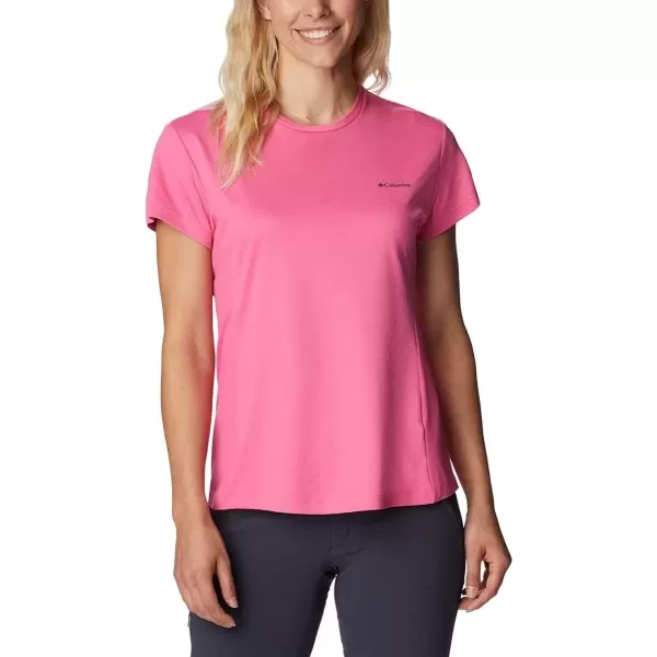 imageColumbia Womens Standard W Zero Ice CirroCool Ss ShirtWild Geranium