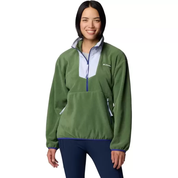 imageColumbia Womens Sequoia Grove Half Zip FleeceCanteenSnowdriftClematis Blue