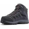 imageColumbia Mens First Generation Crestwood Mid WaterproofDark Grey  Deep Rust