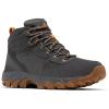 imageColumbia Mens First Generation Newton Ridge Plus Ii Suede WaterproofDark Grey  Gold Amber