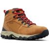 imageColumbia Mens First Generation Newton Ridge Plus Ii Suede WaterproofElk  Mountain Red