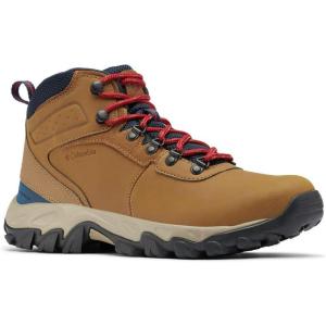 imageColumbia Mens First Generation Newton Ridge Plus Ii WaterproofLight Brown  Red Velvet