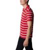 imageColumbia Mens Sun Trek PoloMountain RedWhite Stripe