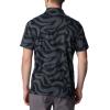 imageColumbia Mens Thistletown Hills PoloBlack  Snowdrifts Print