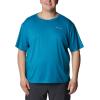 imageColumbia Mens Zero Ice CirroCool Short Sleeve ShirtDeep MarineDeep Marine Heather