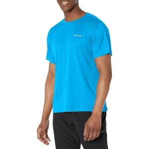 imageColumbia Mens Zero Ice CirroCool Short Sleeve ShirtCompass BlueCompass Blue Heather