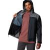 imageColumbia Mens Glennaker Lake Ii Rain JacketBlackCity Grey