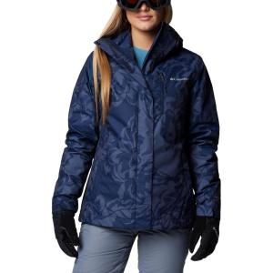 imageColumbia Womens Whirlibird V Printed Interchange JacketCollegiate Navy Leafall Print