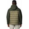 imageColumbia Mens Grand Trek III Down Hooded JacketStone GreenGreenscape