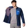 imageColumbia Mens Outdoor Tracks Full Zip IiCollegiate NavyMtn Blue