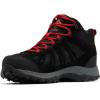 imageColumbia Mens Redmond III Mid Waterproof2024 BlackMountain Red