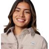 imageColumbia Womens PFG Uncharted Fleece OvershirtCrushed Clay Uncharted Waters