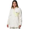 imageColumbia Womens PFG Open Water Shirt Jacket StoneSpring Yellow Medium