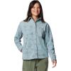 imageColumbia Womens PFG Uncharted Fleece OvershirtCrushed Blue Uncharted Waters