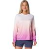 imageColumbia Womens Super Tidal Tee PFG Rookery Palms FadeBright Lavender GradientRookery Palms Fade