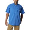 imageColumbia Mens Bonehead Short Sleeve ShirtVivid Blue