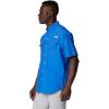 imageColumbia Mens PFG Bahama II Short Sleeve Fishing Shirt Vivid Blue Large