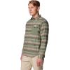 imageColumbia Mens PFG Uncharted Over ShirtSmokey Sage Lunar Stripe