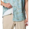 imageColumbia Mens PFG Uncharted Printed Short Sleeve ShirtCrushed Blue Uncharted Waters