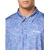 imageColumbia Mens Super Slack Tide Stretch PoloBluebell Keye Takeaway