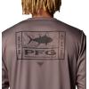 imageColumbia Mens Terminal Tackle PFG Line Time Long SleeveIronLine Time Fade Tuna