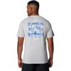 imageColumbia Mens PFG Tarpon Rise Tech Tee Short SleeveCool Grey HeatherStack Em Trout