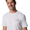 imageColumbia Mens PFG Tarpon Rise Tech Tee Short SleeveWhite HeatherTarpon Rise