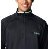 imageColumbia Mens PFG Terminal Fleece 14 ZipBlackGulf Stream