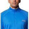 imageColumbia Mens PFG Terminal Fleece 14 ZipVivid BlueBright Nectar