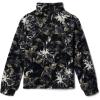 imageColumbia Girls Benton Springs Ii Printed Fleece JacketBlack Aurelian