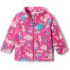 imageColumbia Girls Benton Springs Ii Printed Fleece JacketPink Ice Buffaloroam