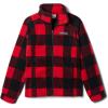 imageColumbia Girls Benton Springs Ii Printed Fleece JacketRed Lily Check