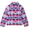 imageColumbia Girls Benton Springs Ii Printed Fleece JacketWhite Checkpoint