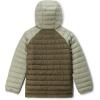 imageColumbia girls Powder Lite Ii Hooded JacketStone GreenSafari