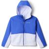 imageColumbia Girls Benton Springs Novelty Hooded FleeceSnowdriftClematis Blue