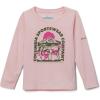 imageColumbia Girls Hazeldel Hill Long Sleeve Graphic TeeSatin PinkFloral View