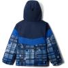 imageColumbia Boys Lightning Lift Iii Printed JacketCollegiate Navy Warp PlaidMtn Blue