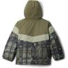 imageColumbia Boys Lightning Lift Iii Printed JacketStone Green Warp PlaidSafari