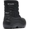 imageColumbia UnisexChild Powderbug Snowlite Lace Hiking BootBlackWhite