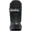 imageColumbia UnisexChild Powderbug Snowlite Strap Hiking BootBlackWhite