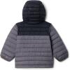 imageColumbia boys Powder Lite Ii Hooded JacketCity GreyBlack