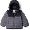 imageColumbia boys Powder Lite Ii Hooded JacketCity GreyBlack