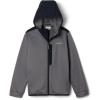 imageColumbia Boys Tech Fleece Full Zip HoodieCity GreyBlack